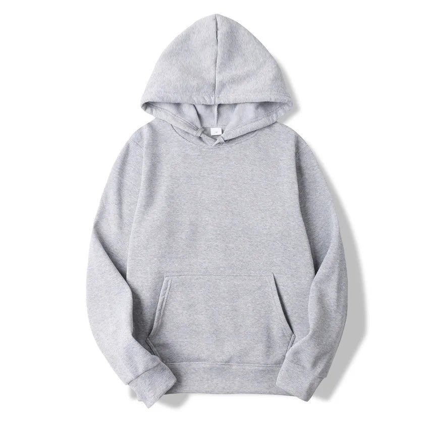 Fashion Men's Women's Hoodies Spring Autumn Winter Casual Hoodies Sweatshirts Men Tops Solid Color Hoodie Sweatshirt Male