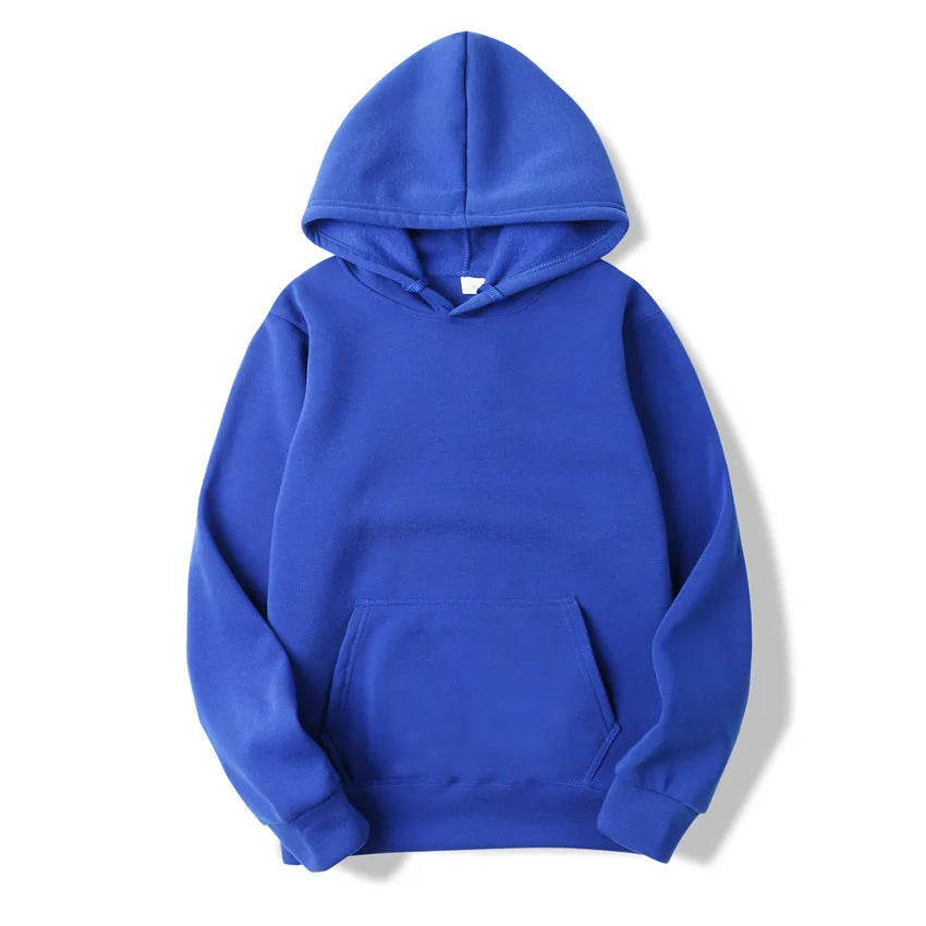 Fashion Men's Women's Hoodies Spring Autumn Winter Casual Hoodies Sweatshirts Men Tops Solid Color Hoodie Sweatshirt Male