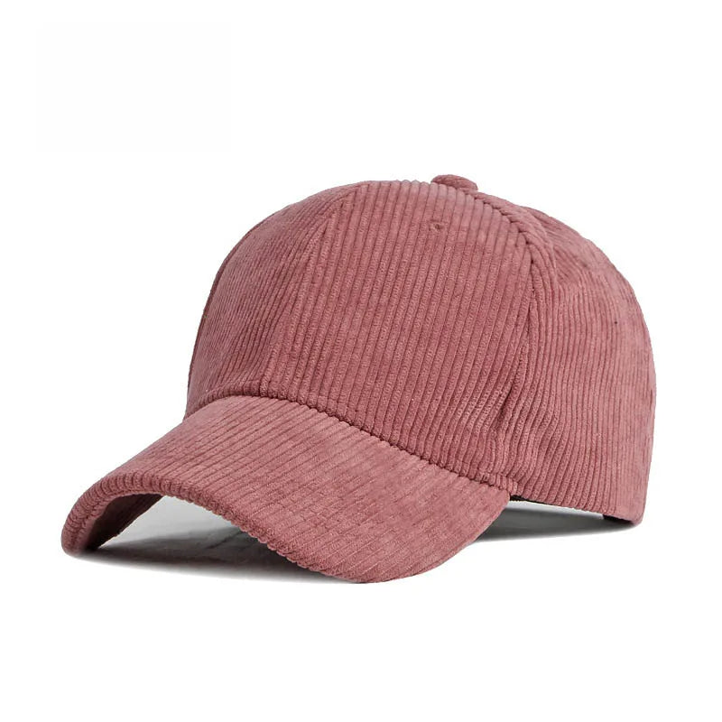 Head Suede Baseball Caps For Men Women Autumn Winter Solid Retro Snapback Hip Hop Hat Unisex Street Adjustable Sun Visor Caps